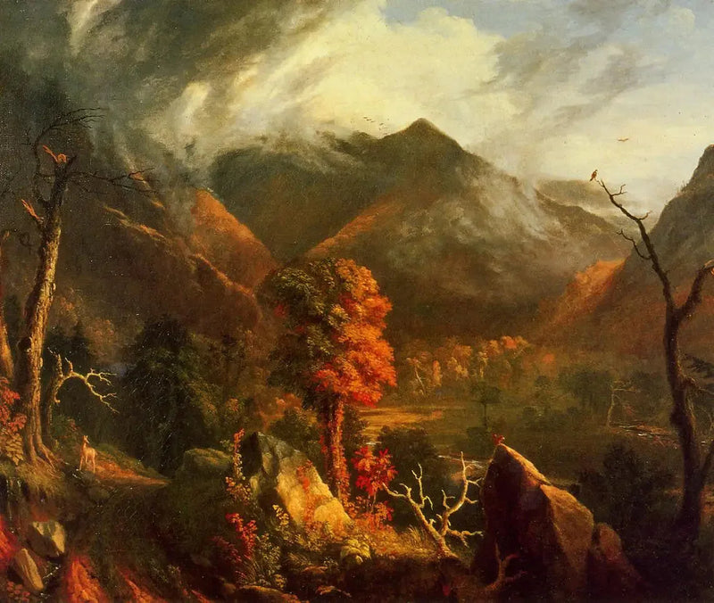 Vista delle Montagne Bianche - Thomas Cole