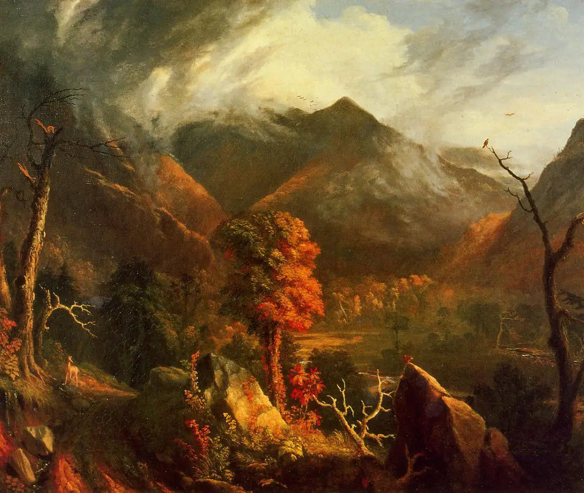Vue des Montagnes Blanches - Thomas Cole - Alpha Reproduction