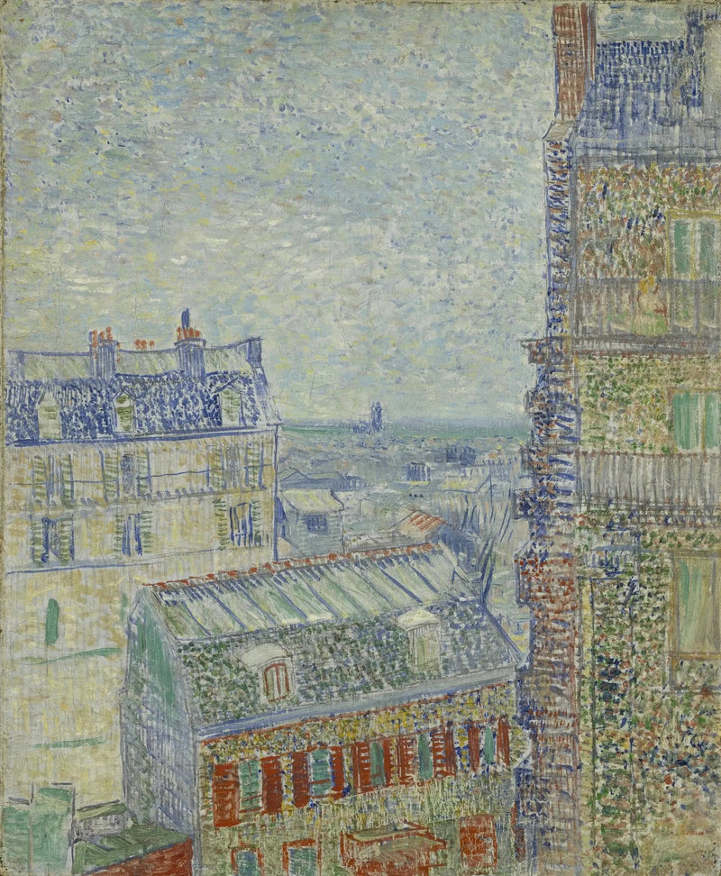 Vista dei tetti di Parigi - Vincent van Gogh