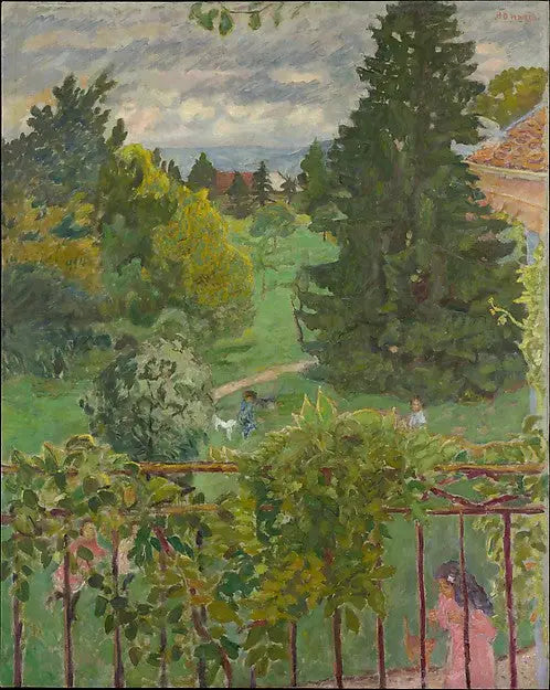 Vista dal Balcone - Pierre Bonnard