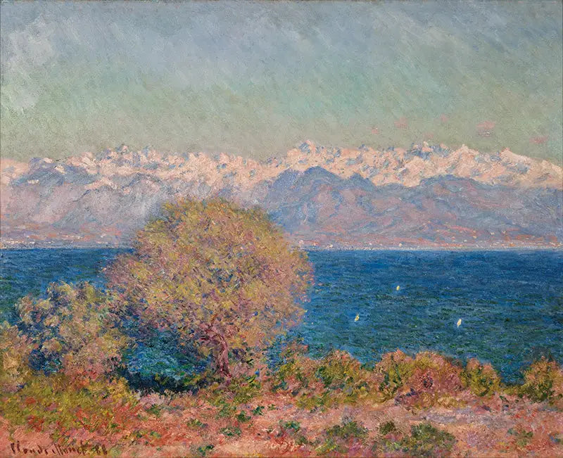 Veduta del capo d'Antibes - Claude Monet