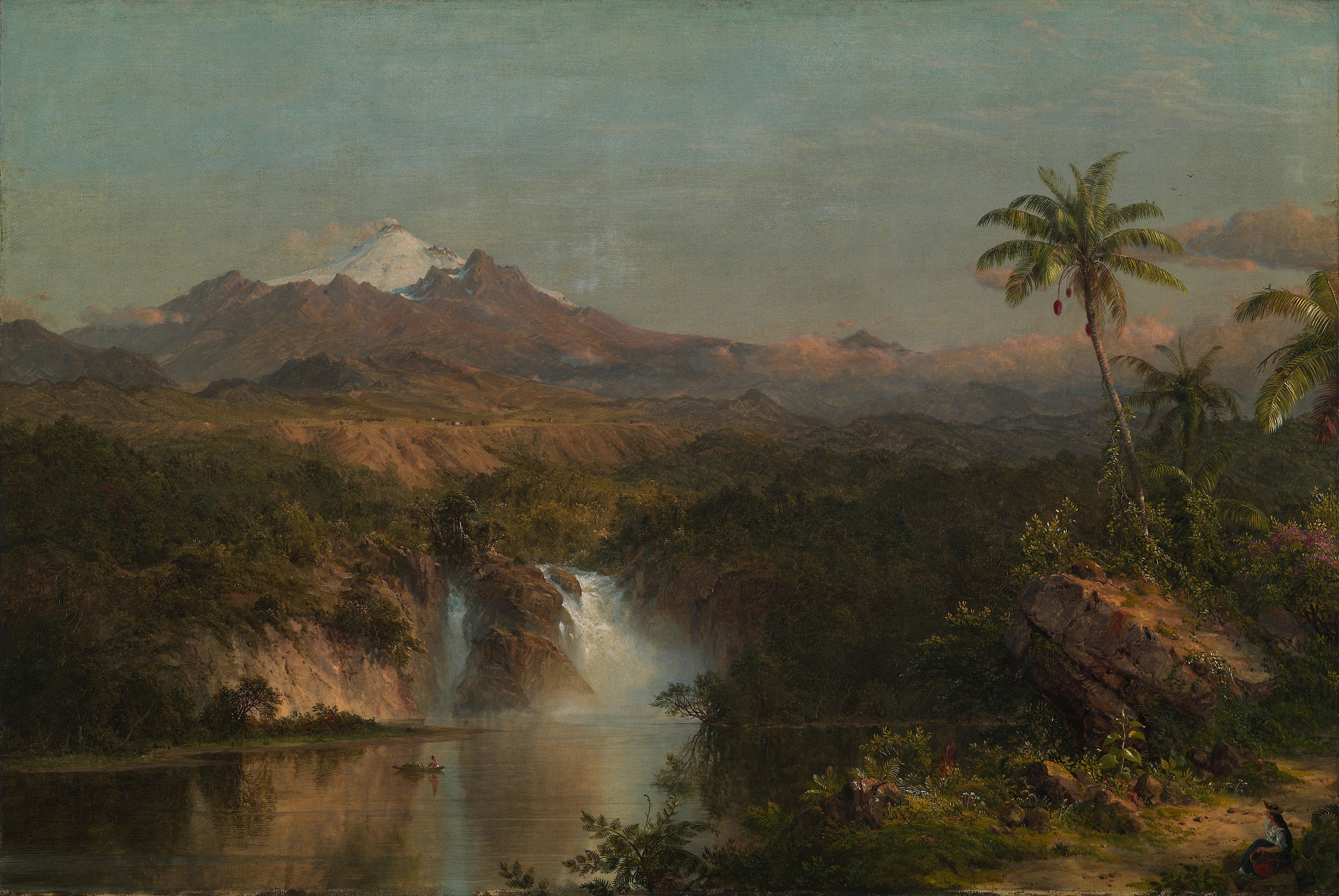 Vue du Cotopaxi - Frederic Edwin Church - Alpha Reproduction