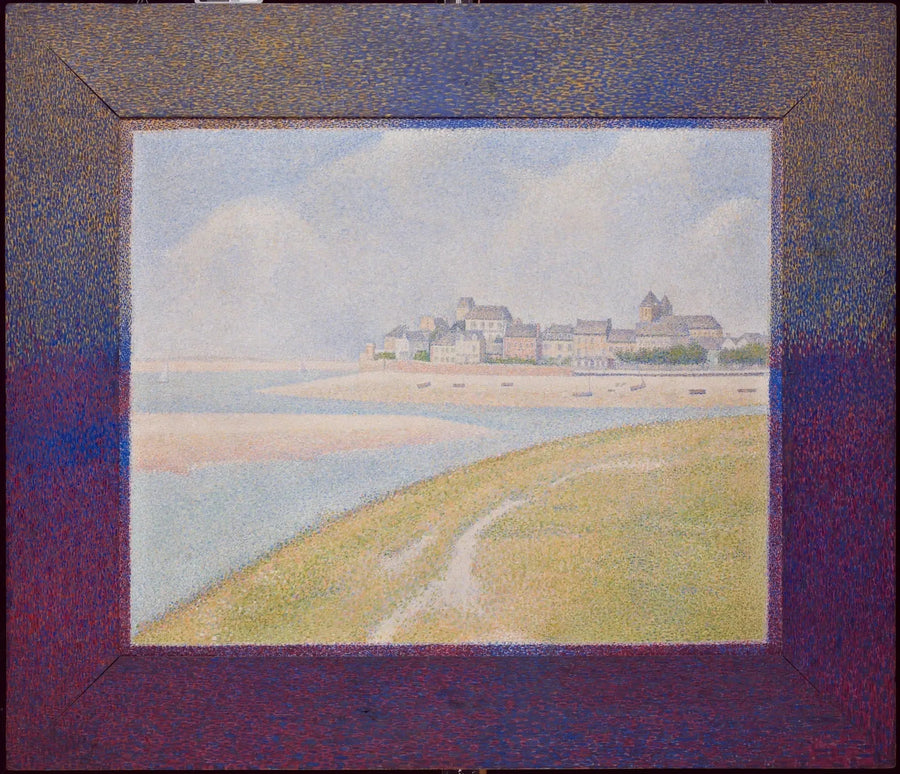 Vista del Crotoy dall'alto - Georges Seurat
