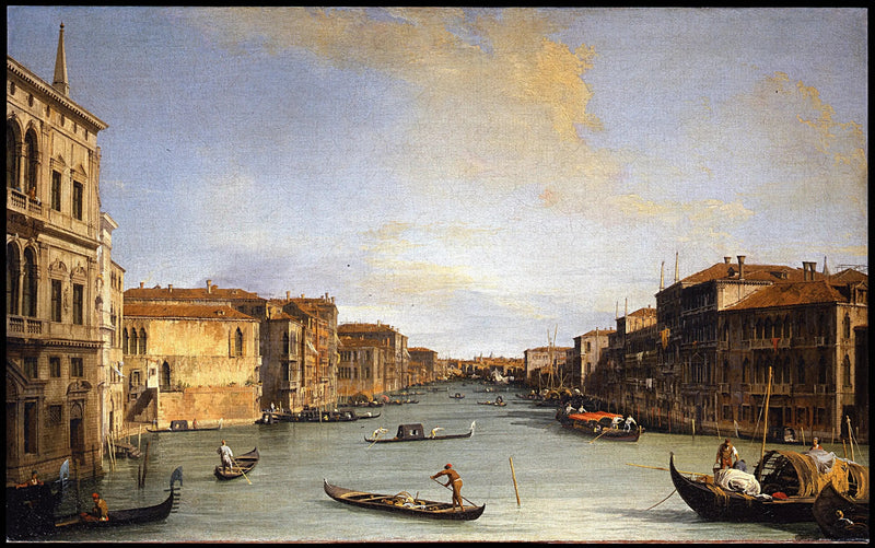 Vista del Grande Canale - Canaletto
