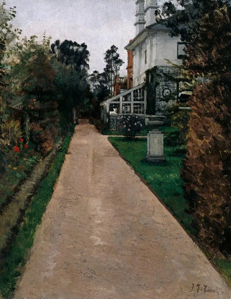 Vista del giardino a 17 Grove End Road - James Tissot