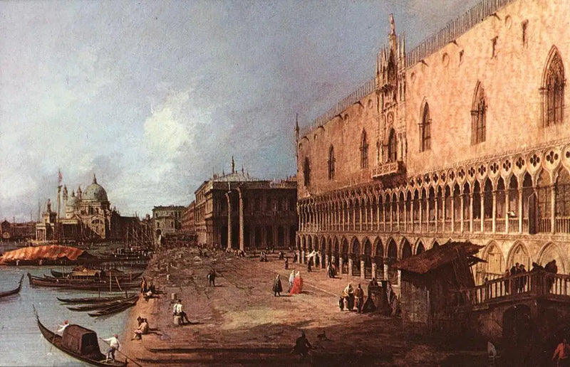 Vista del Molo, Venezia - Canaletto