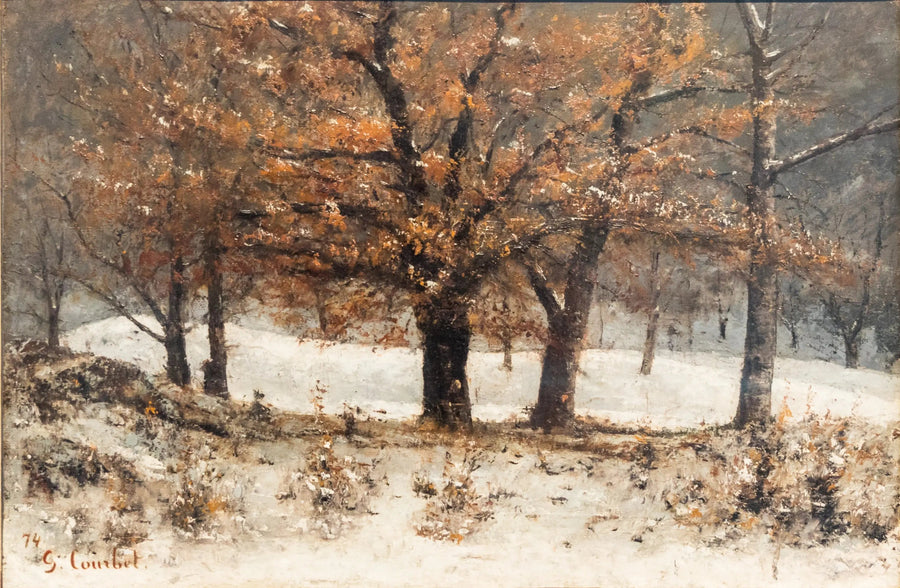 Vista del Parco delle Creste sopra Clarens - Gustave Courbet