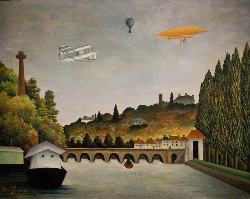 Vista del ponte di Sèvres - Henri Rousseau