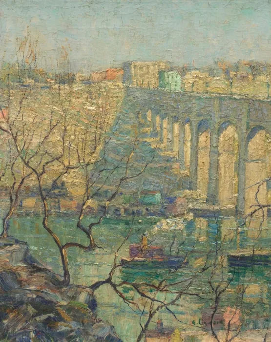 Vista del ponte - Ernest Lawson