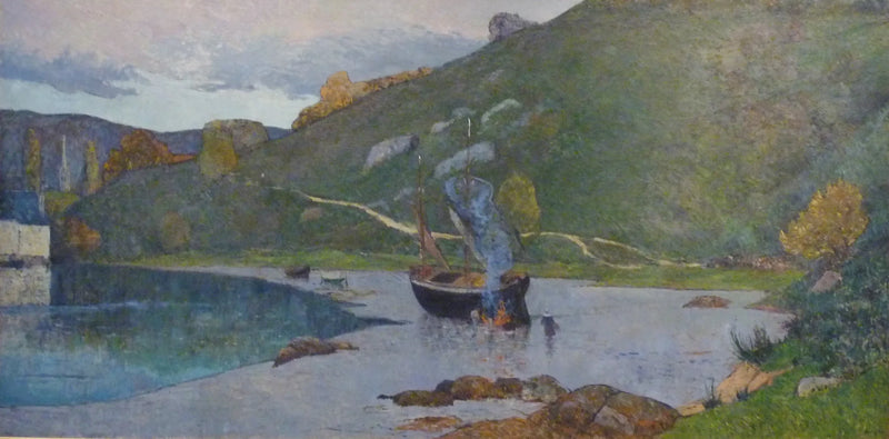 Vista del porto di Pont-Aven - Maxime Maufra