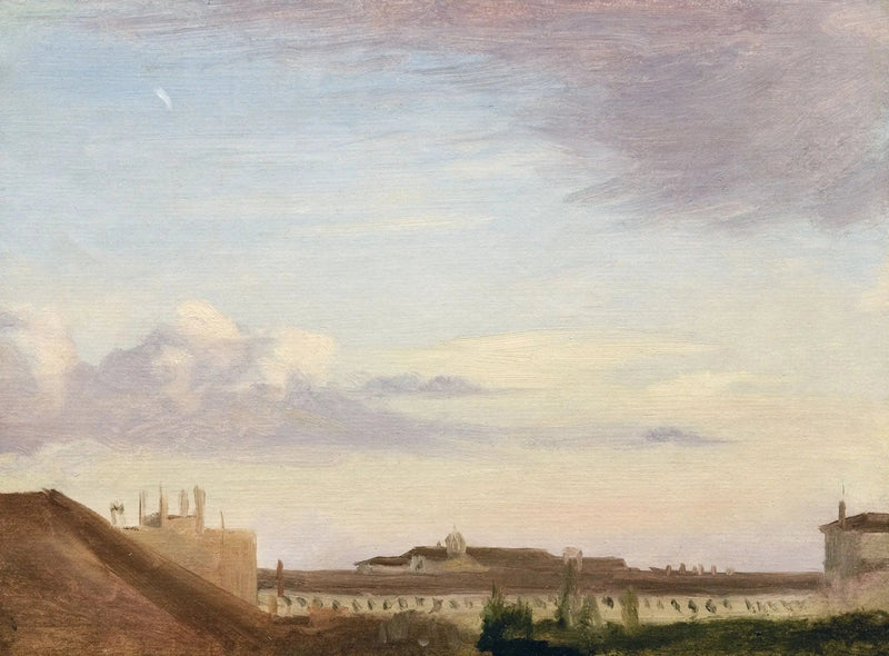 Vista del Quirinale - Edgar Degas