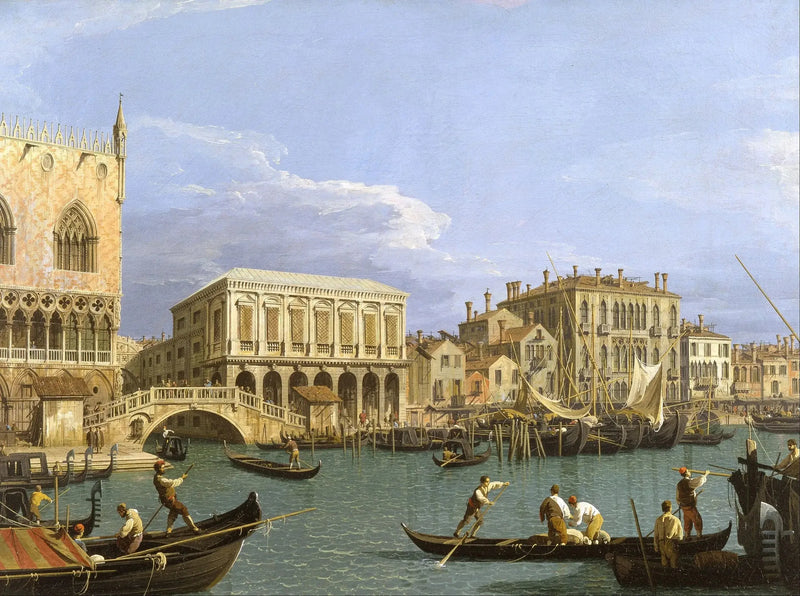 Vista di Riva degli Schiavoni, Venezia - Canaletto