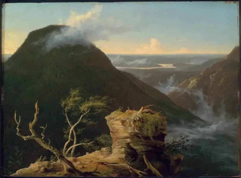 Vista del Round-Top nelle montagne Catskill - Thomas Cole