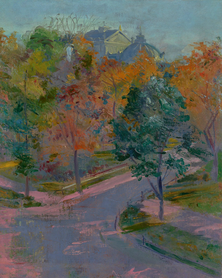 Veduta del Teatro Comunale di Cracovia da via Zacisze - Stanisław Wyspiański