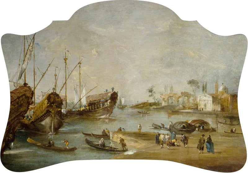 Vista fantasiosa di Venezia - Francesco Guardi