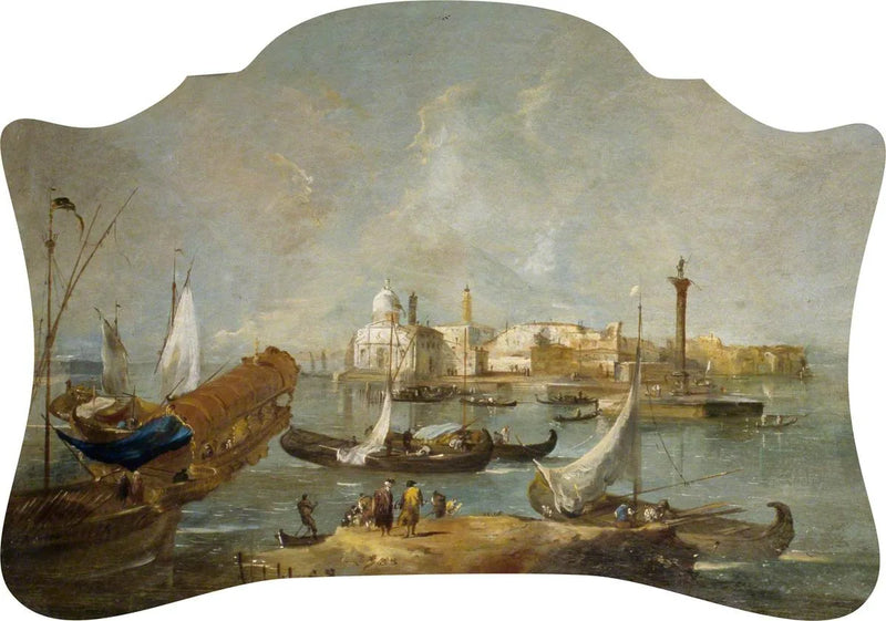 Vista fantasiosa di Venezia - Francesco Guardi