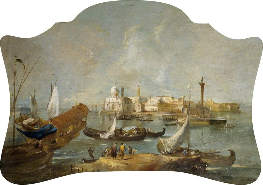 Vista fantasiosa di Venezia - Francesco Guardi