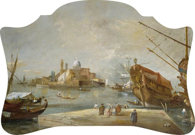 Vista fantasiosa di Venezia - Francesco Guardi