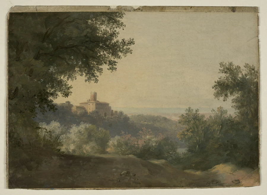 Vue de Nemi - Pierre de Valenciennes