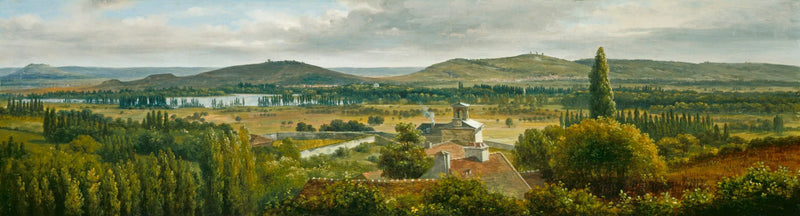 Vista panoramica dell'Île-de-France - Théodore Rousseau