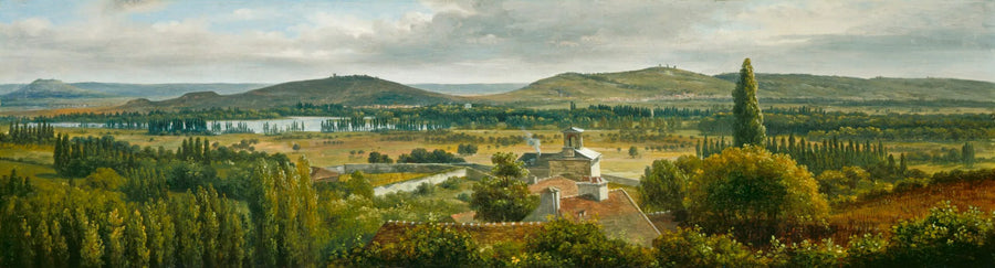 Vista panoramica dell'Île-de-France - Théodore Rousseau