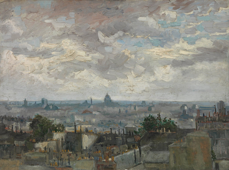 Veduta di Parigi - Vincent van Gogh