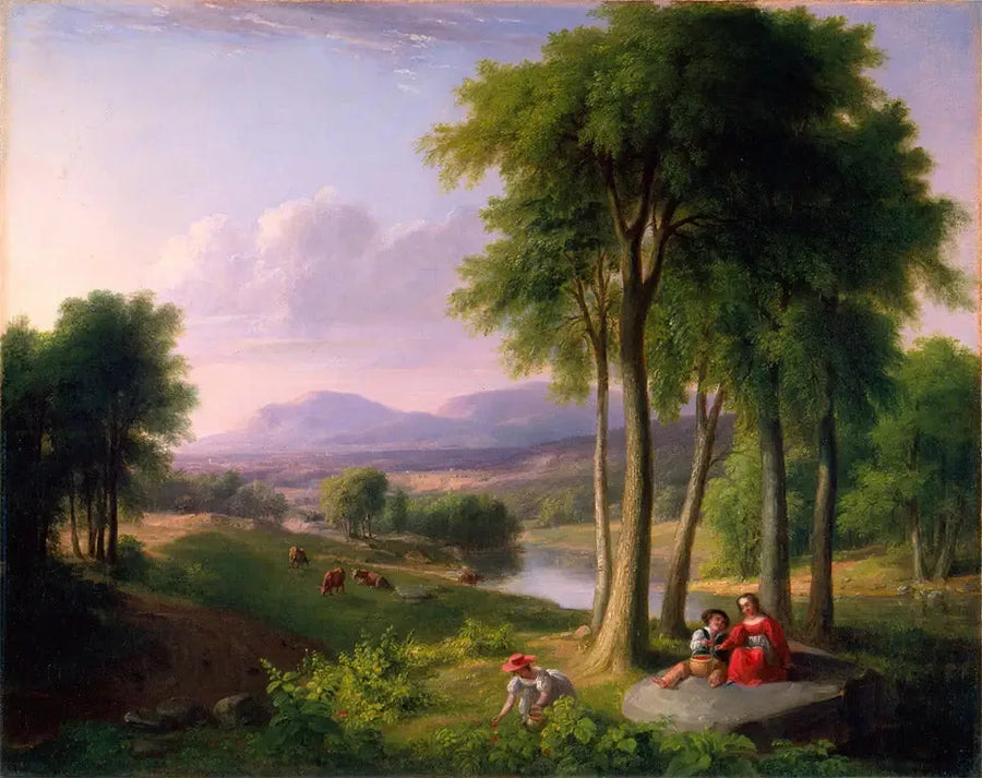 Vista vicino a Rutland, Vermont - Asher Brown Durand
