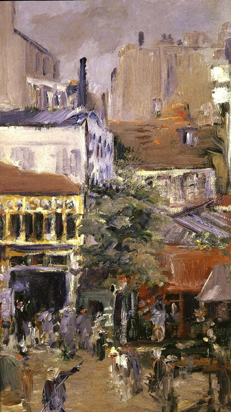 Vista presa della Place Clichy - Édouard Manet