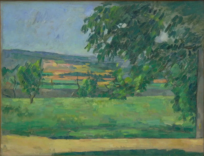 Veduta dal Jas de Bouffan - Paul Cézanne