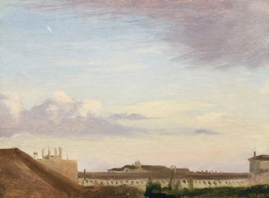 Vista del Quirinale - Edgar Degas