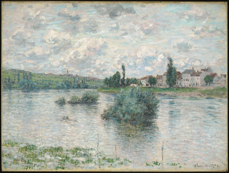 Veduta della Senna a Lavacourt W540 - Claude Monet