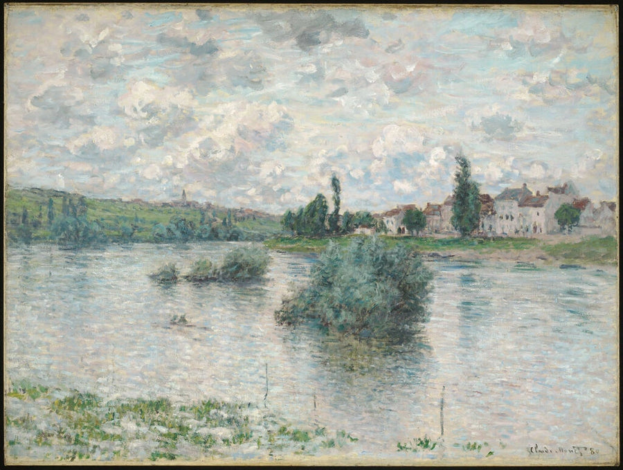 Veduta della Senna a Lavacourt W540 - Claude Monet