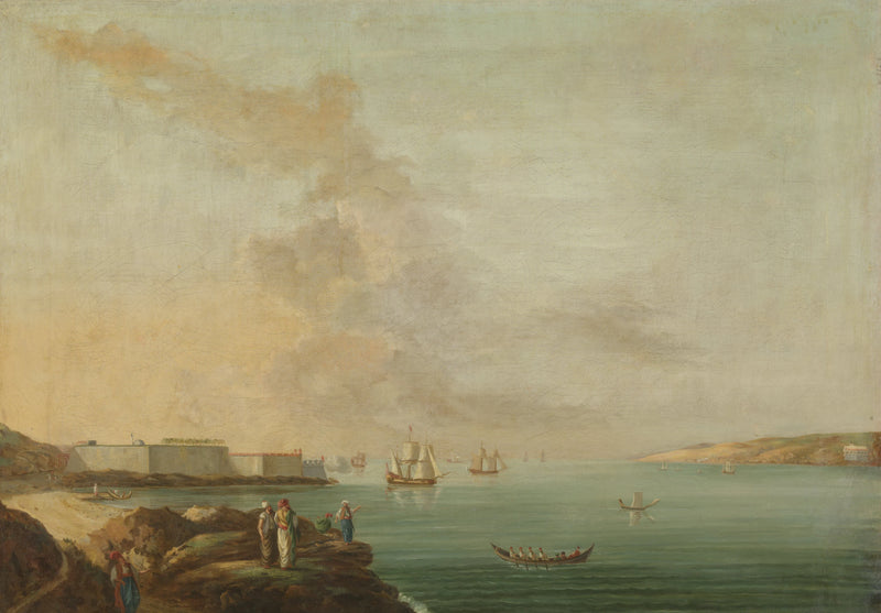 Vue sur les Dardanelles - Jan van der Steen