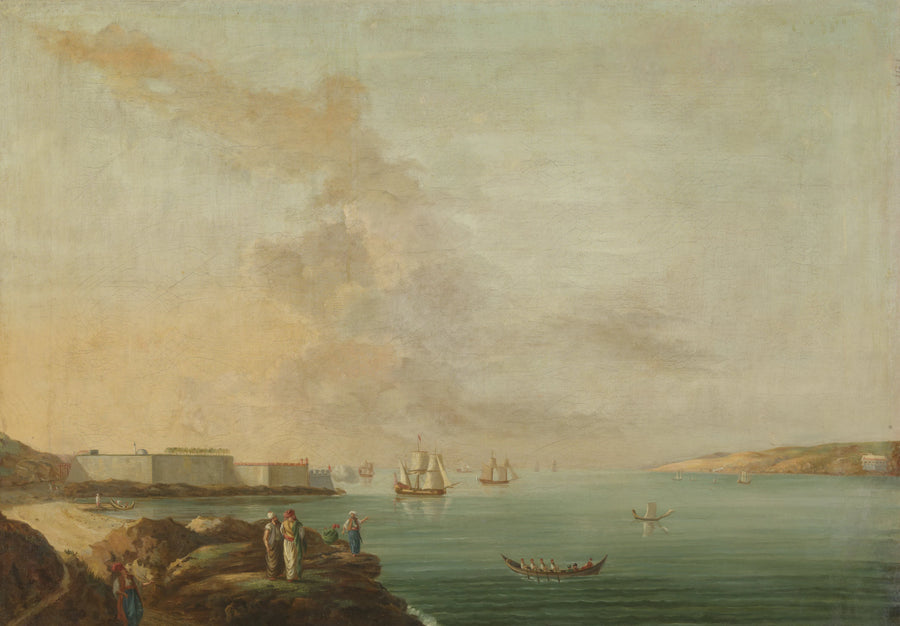 Vue sur les Dardanelles - Jan van der Steen