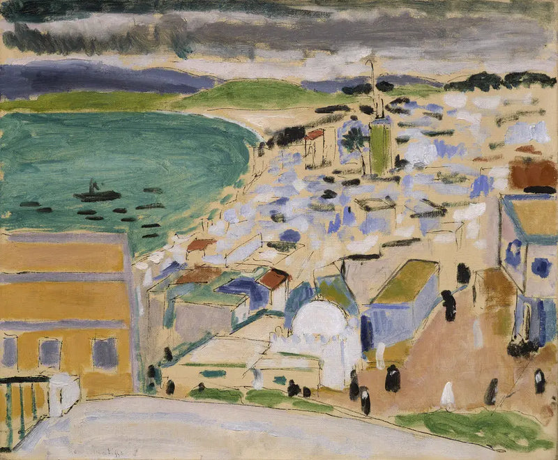 Vista sulla baia di Tangeri - Henri Matisse
