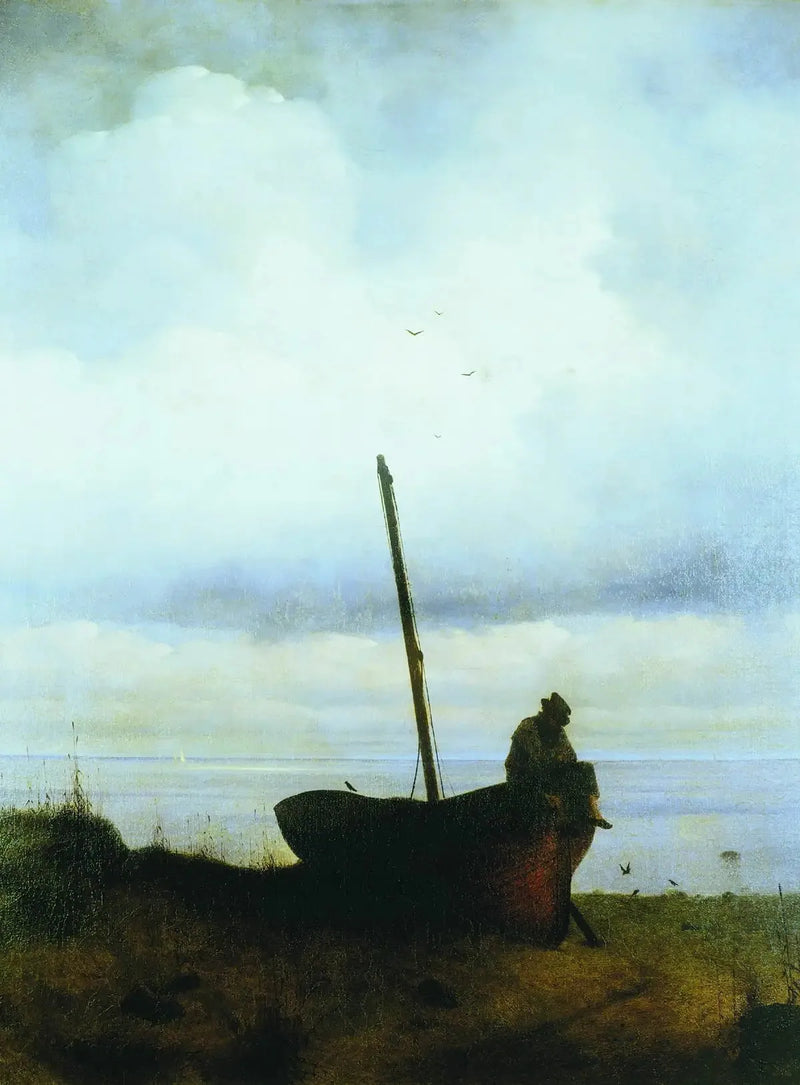 Vista sulla costa vicino a San Pietroburgo - Ivan Aïvazovski