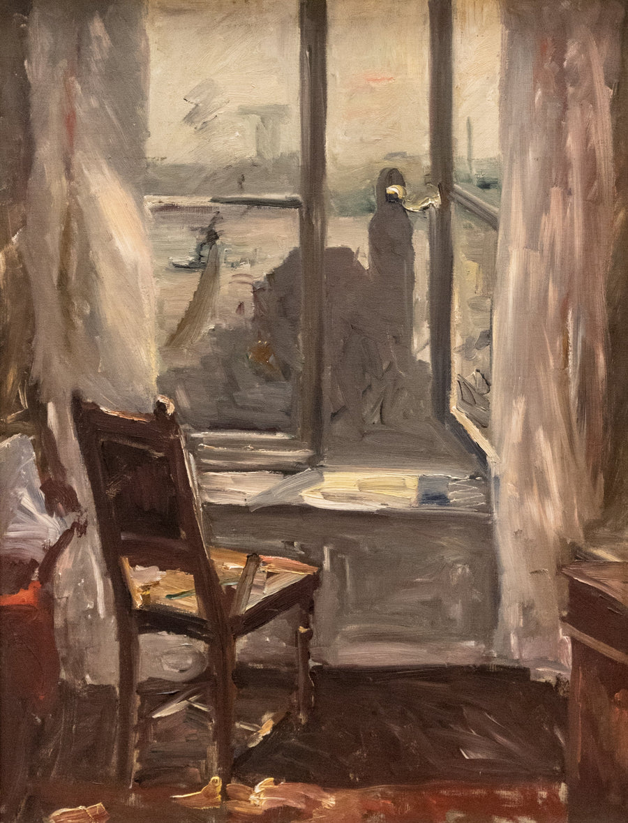 Vista del molo di Amburgo - Lovis Corinth