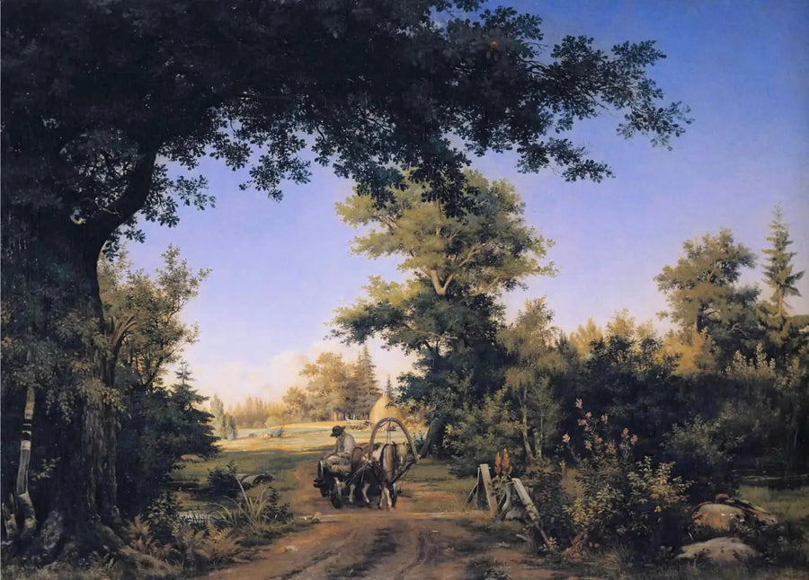 Vista sulla periferia di San Pietroburgo - Ivan Chichkine