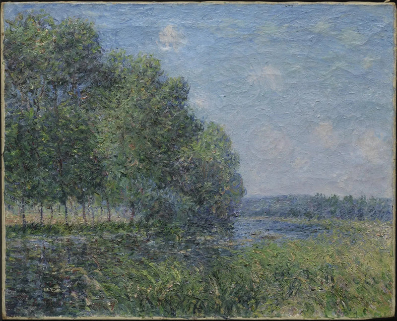 Vista sul fiume - Alfred Sisley