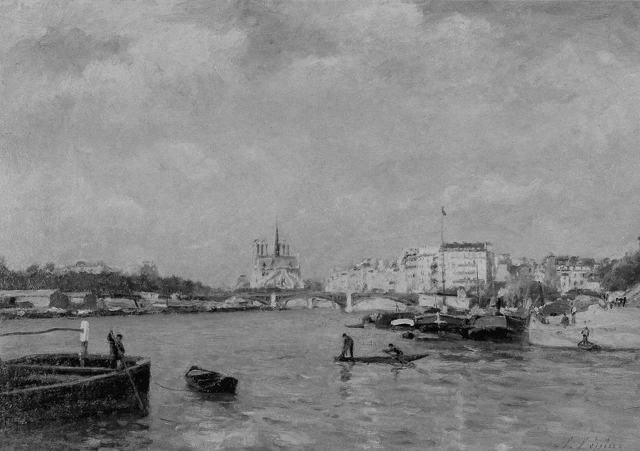 Vista sul Senna, Parigi - Stanislas Lépine