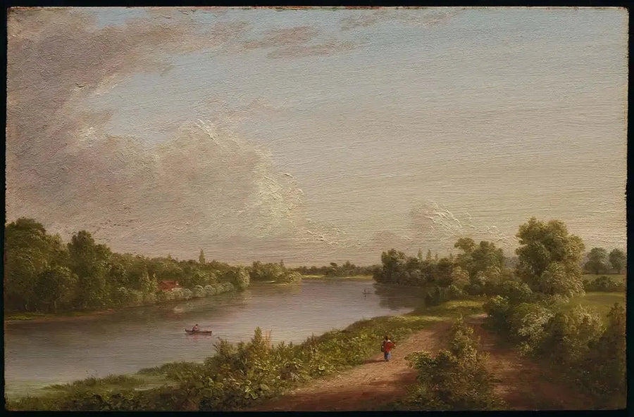 Vista sul Tamigi - Thomas Cole