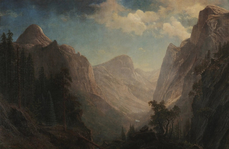 Vista sulla valle di Yosemite - Albert Bierstadt