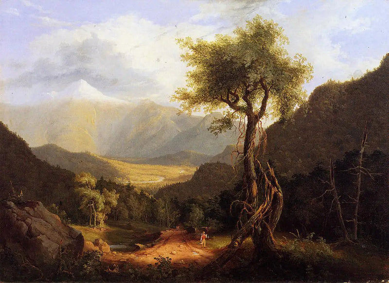 Vista sulle Montagne Bianche - Thomas Cole