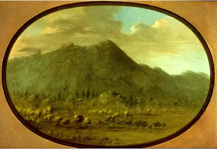 Vue sur les montagnes de cristal - George Catlin - Alpha Reproduction