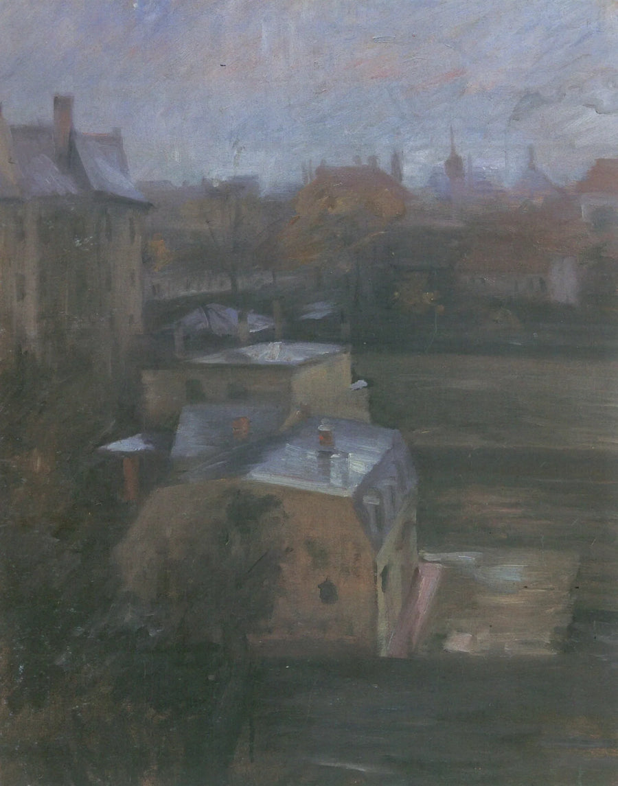 Vista dal tetto - Lovis Corinth