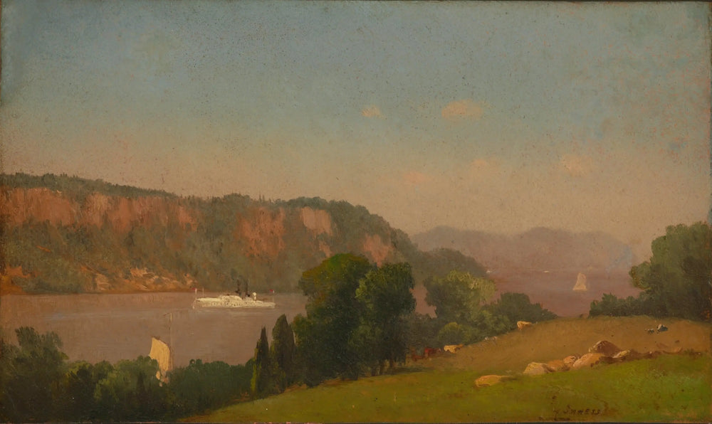 Vue sur l’Hudson - George Inness - Alpha Reproduction