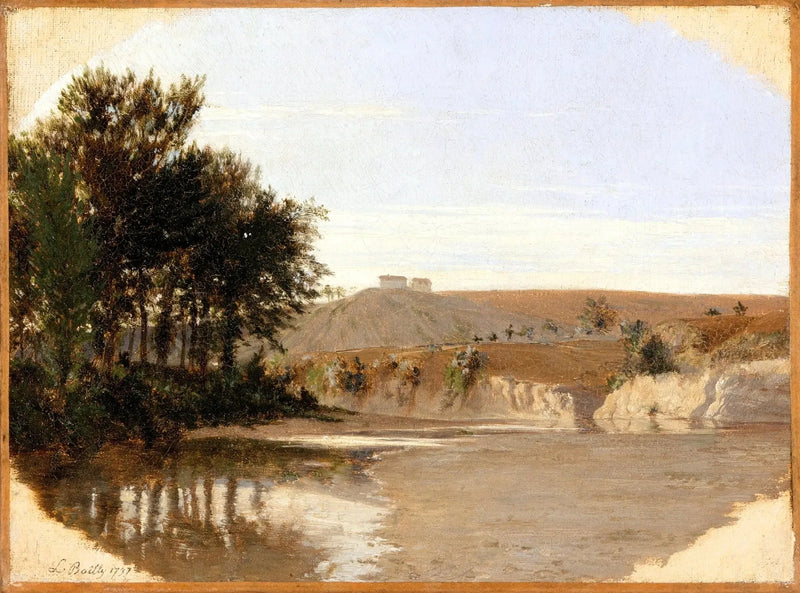 Vista su un lago - Louis-Léopold Boilly
