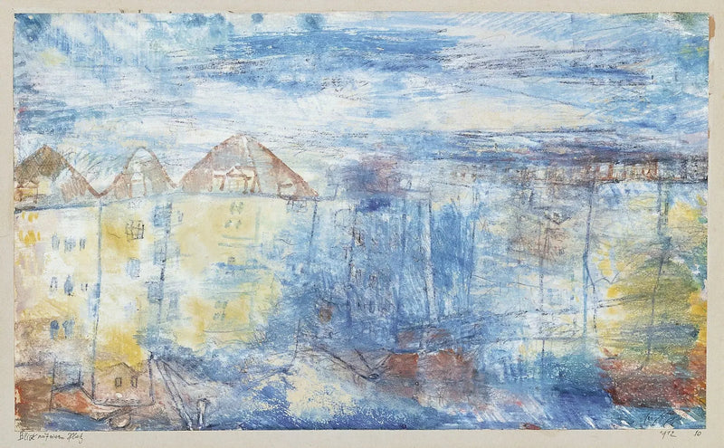 Vista su una piazza - Paul Klee