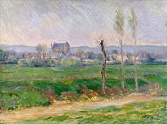 Vista di Vernon W1061 - Claude Monet