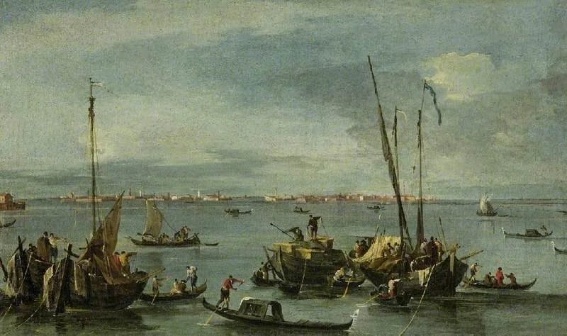 Vista su Murano dal Fondamente Nuove, Venezia - Francesco Guardi